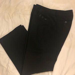 Ann Taylor LOFT Black Slacks